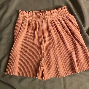 ZARA pleated chiffon shorts - worn once